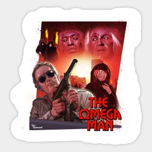 The Omega Man Sticker